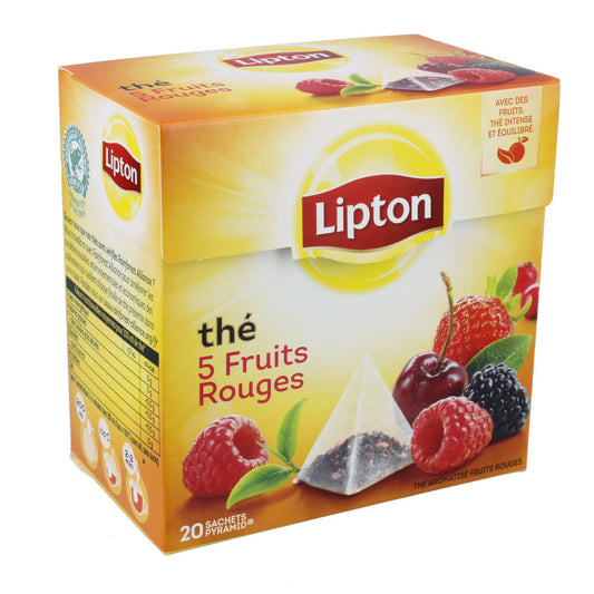 Lipton The Noir 5 Fruits Rouges 34g