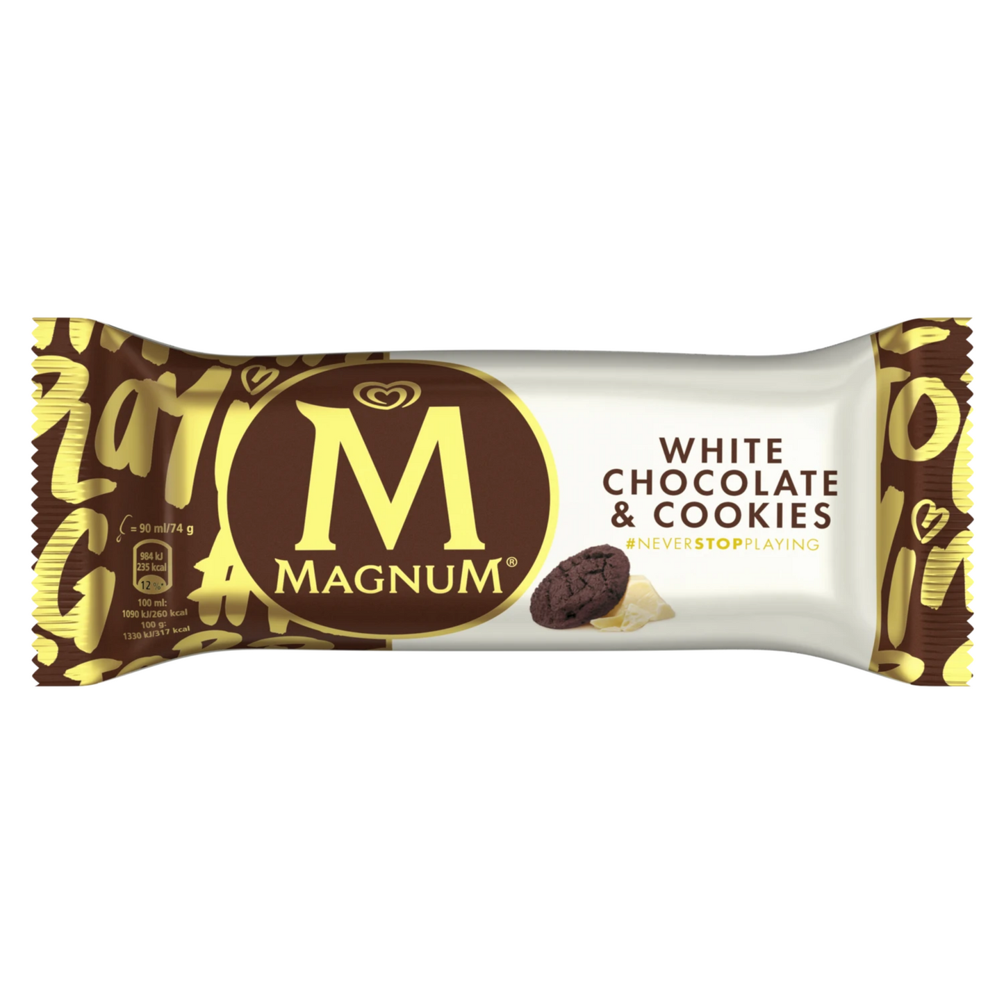Magnum White Chocolate & Cookies
