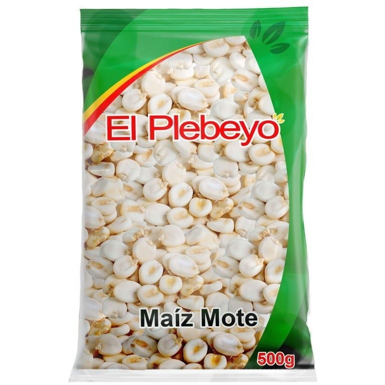 El Plebeyo Maiz Mote 500g
