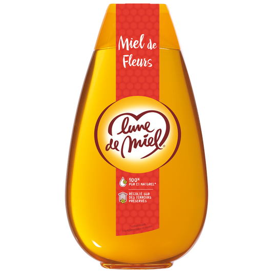 Lune de Miel Miel de Fleurs 375g