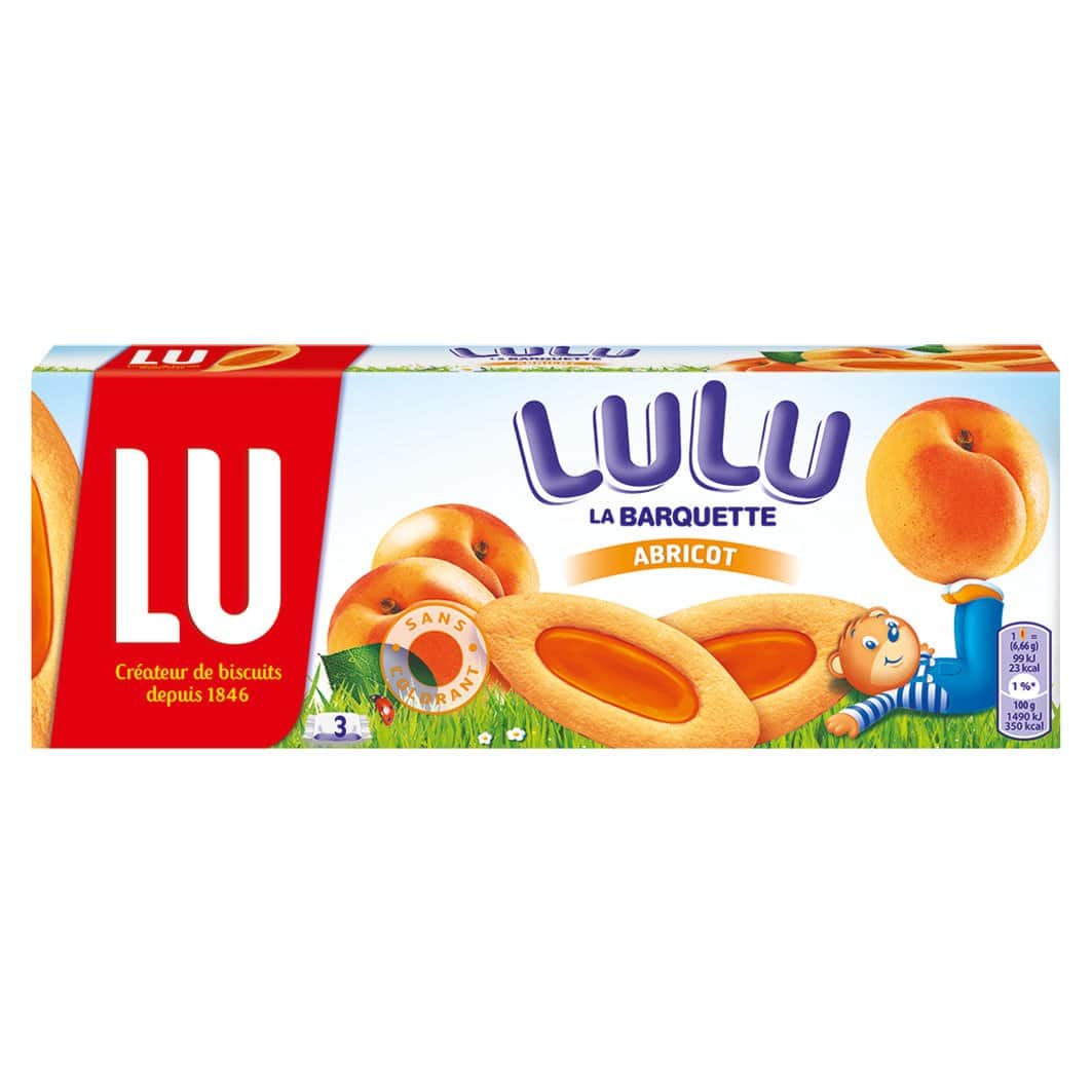 LU Barquette a l'Abricot 120g