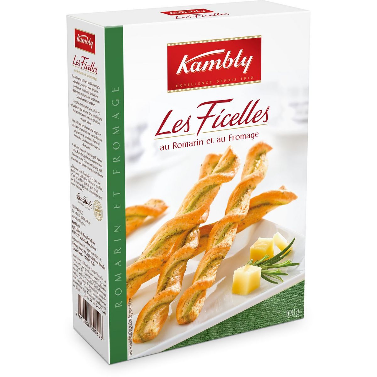 Kambly Ficelles Romarin 100g