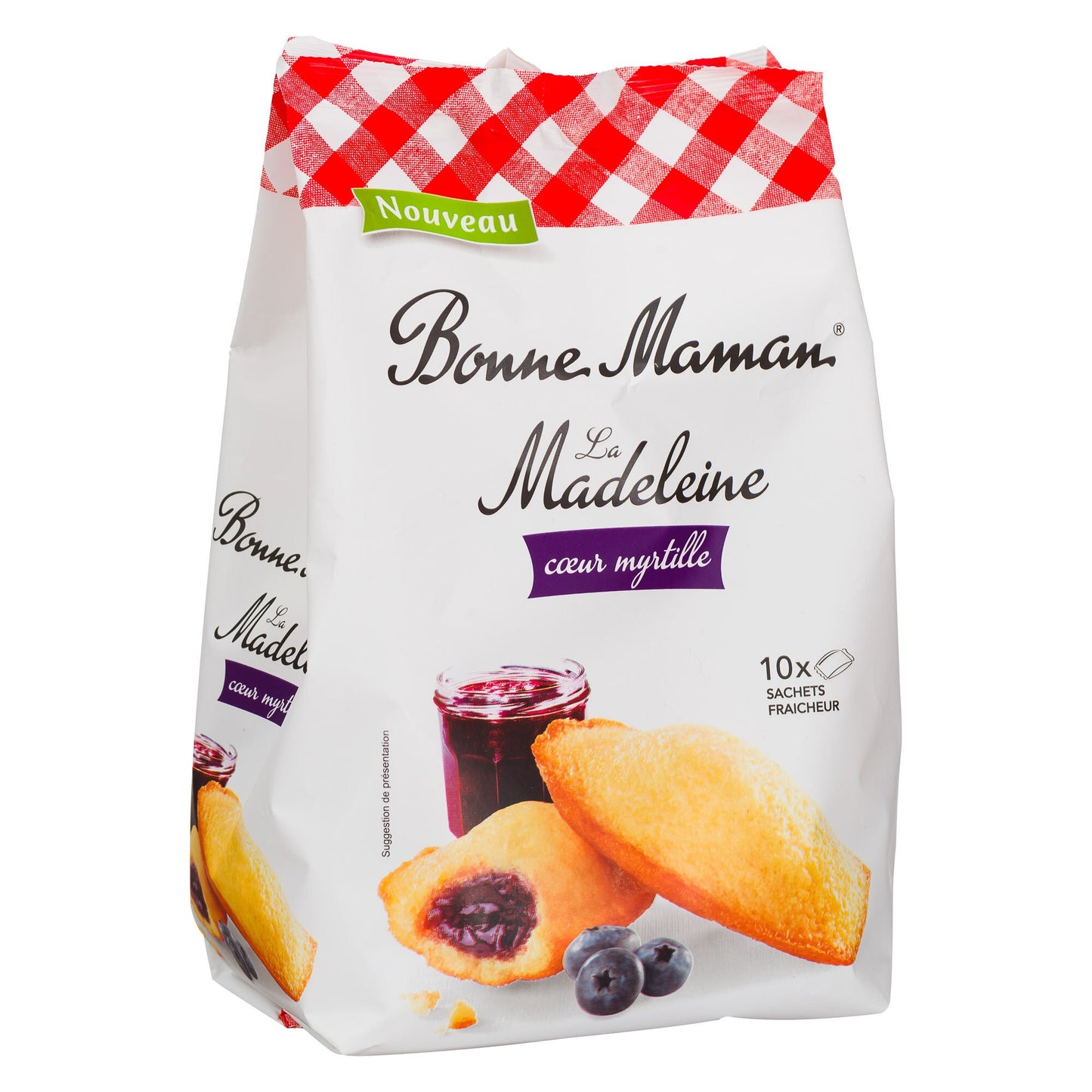 Madeleine Coeur Myrtille 300g