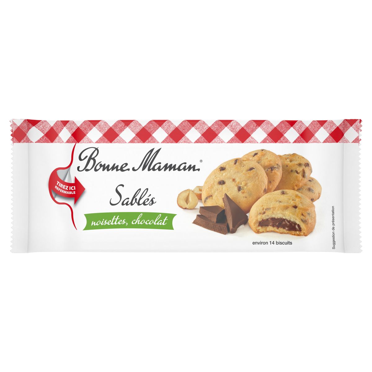Bonne Maman Sable Noisettes & Chocolat 150g