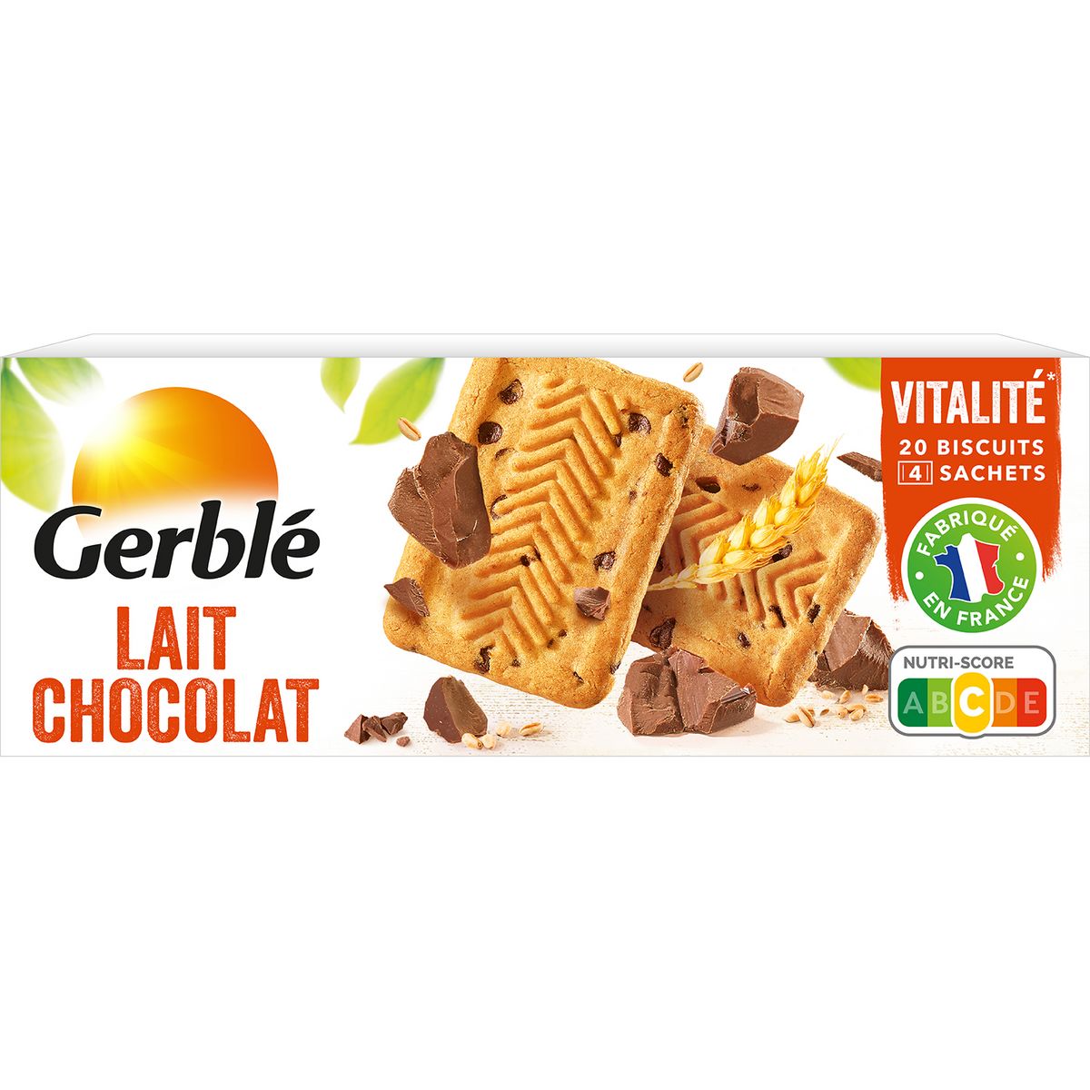 Gerble Lait Chocolat 230g
