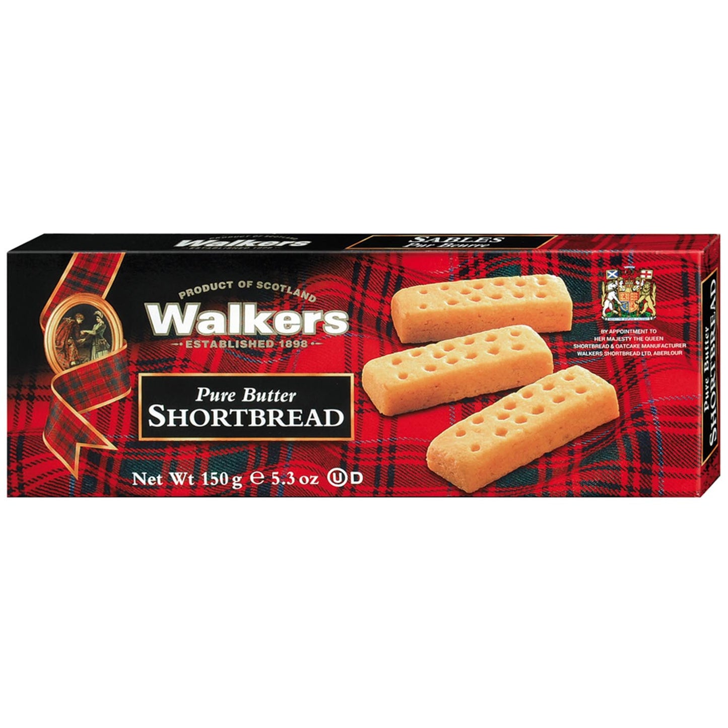 Walker Shortbread Fingers 125g